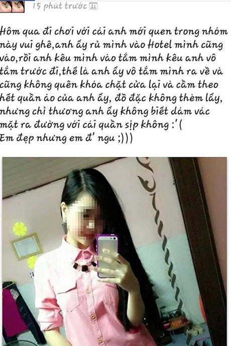 Gái xinh phát khóc vì bị mạo danh trên mạng